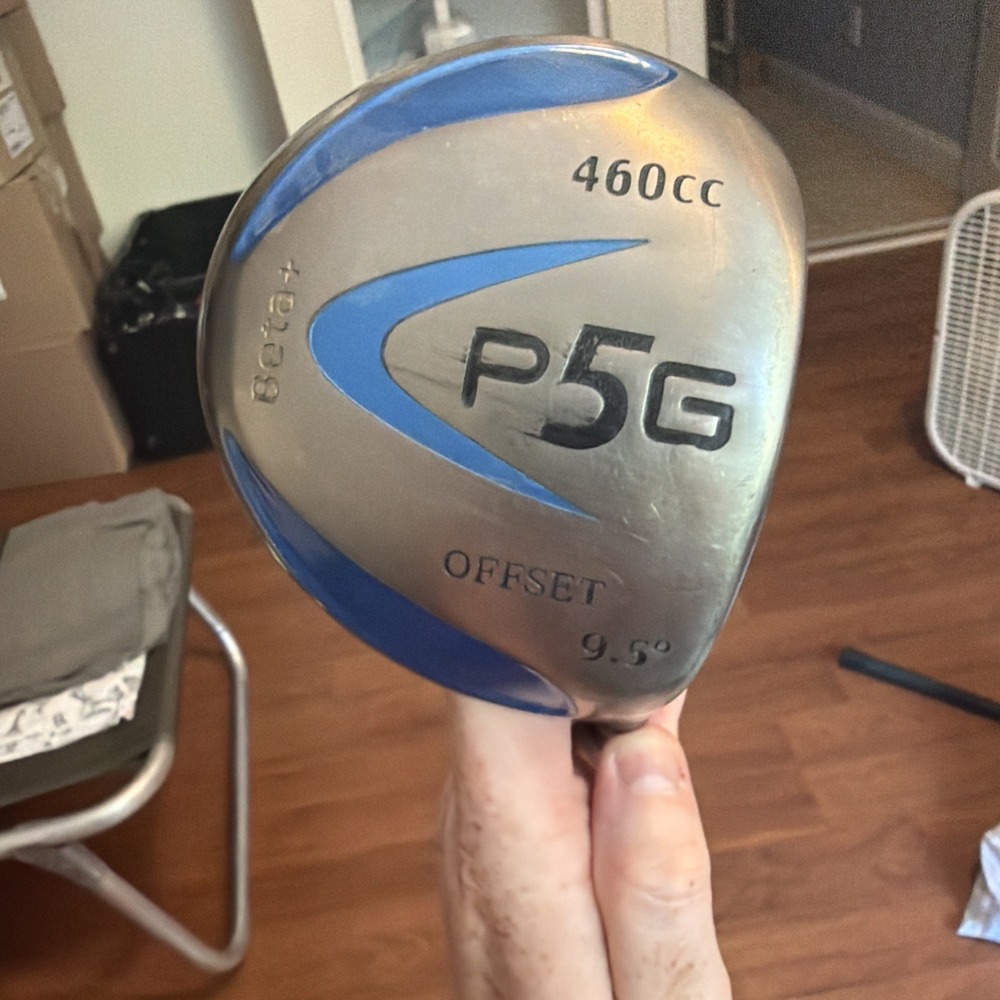 P5G Driver 460cc Beta+ 9.5 Degree Offset Golf Club Right Handed RH Graphite